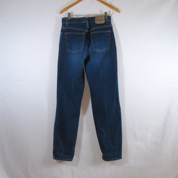 Levi Stauss Signature Misses Relaxed Fit Blue Jeans Sz 10 Long 100% Cott… - Picture 2 of 8